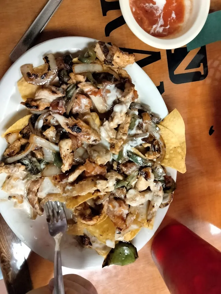Chicken Fajita Nachos