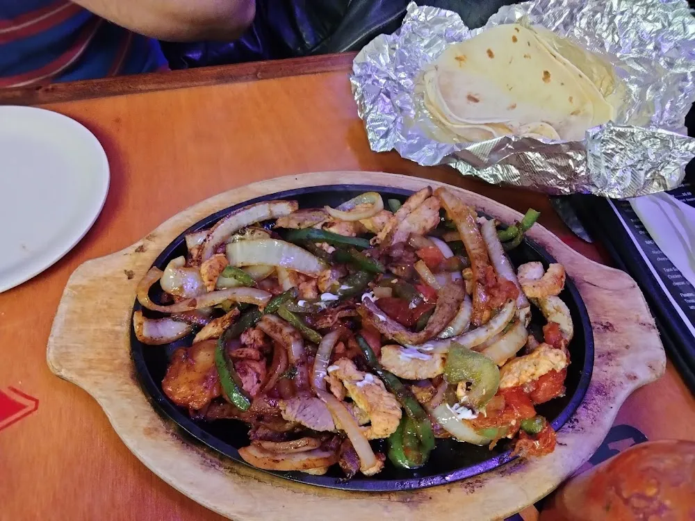 Steak and Chicken Fajitas